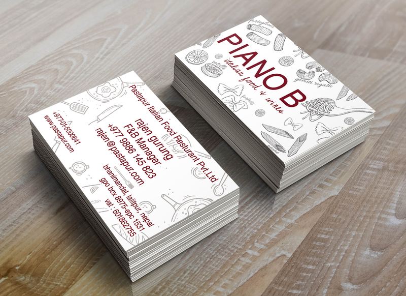 Business Card Design — Bishal Manandhar
