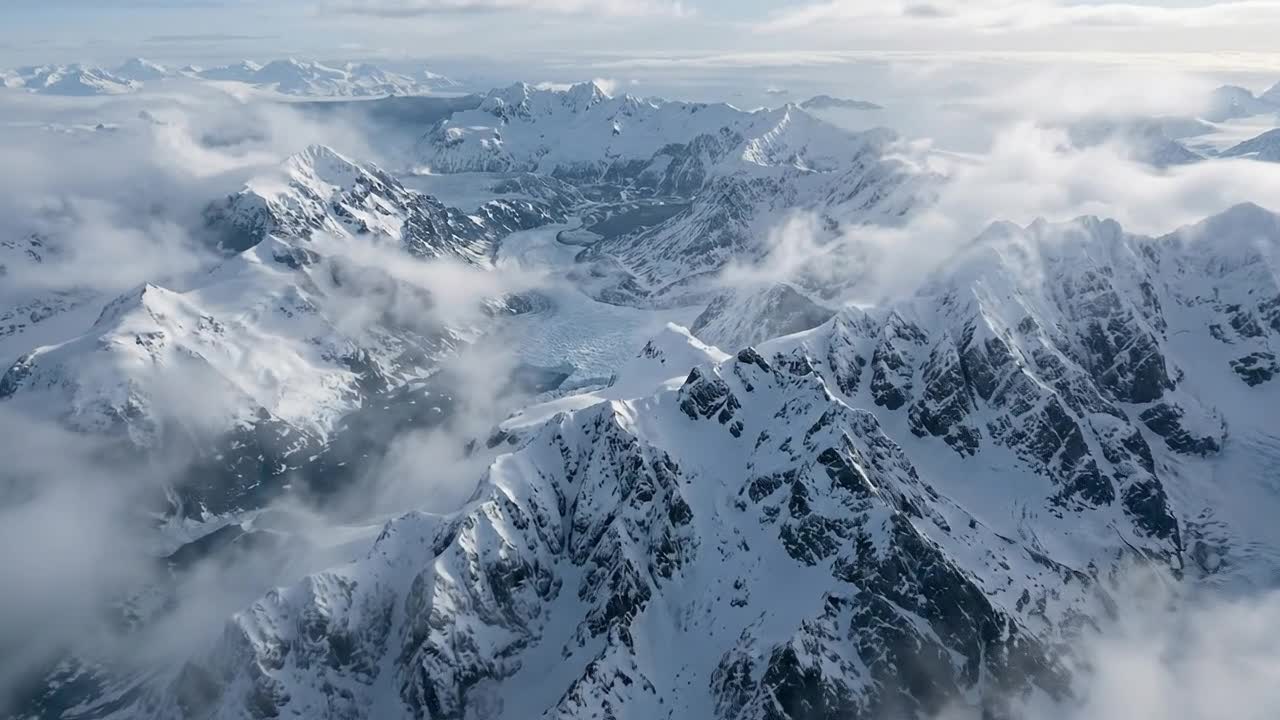 Antarctica Aerial — Motion Background — Bishal Manandhar